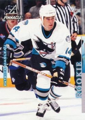 #12 Patrick Marleau - San Jose Sharks - 1997-98 Pinnacle Hockey