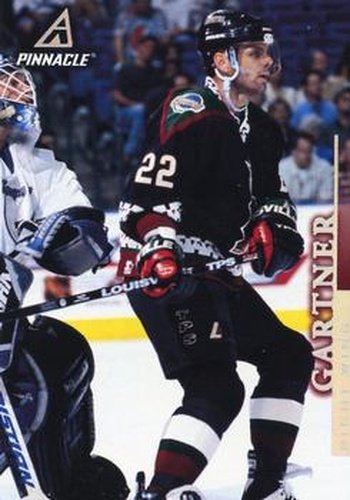 #137 Mike Gartner - Phoenix Coyotes - 1997-98 Pinnacle Hockey