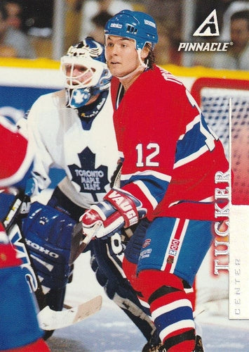 #140 Darcy Tucker - Montreal Canadiens - 1997-98 Pinnacle Hockey