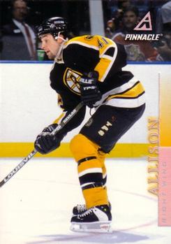 #147 Jason Allison - Boston Bruins - 1997-98 Pinnacle Hockey
