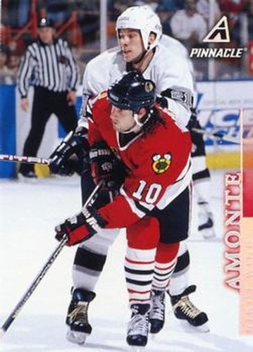 #148 Tony Amonte - Chicago Blackhawks - 1997-98 Pinnacle Hockey
