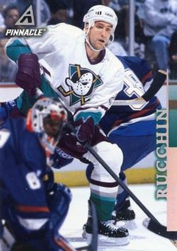 #151 Steve Rucchin - Anaheim Mighty Ducks - 1997-98 Pinnacle Hockey