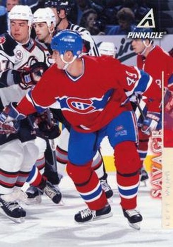 #152 Brian Savage - Montreal Canadiens - 1997-98 Pinnacle Hockey