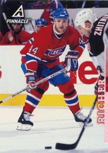 #160 Stephane Richer - Montreal Canadiens - 1997-98 Pinnacle Hockey