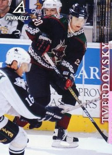 #166 Oleg Tverdovsky - Phoenix Coyotes - 1997-98 Pinnacle Hockey