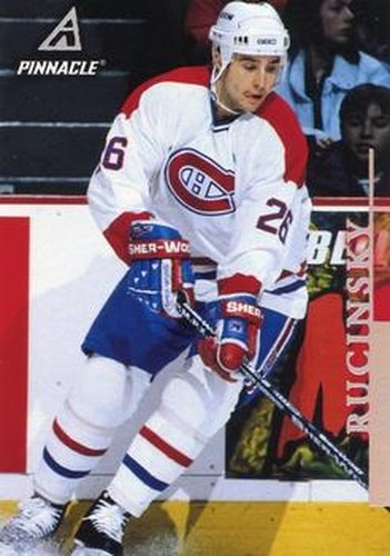 #172 Martin Rucinsky - Montreal Canadiens - 1997-98 Pinnacle Hockey