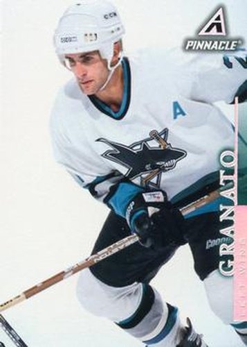 #187 Tony Granato - San Jose Sharks - 1997-98 Pinnacle Hockey