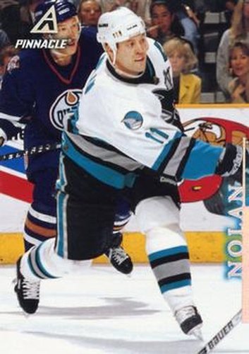 #49 Owen Nolan - San Jose Sharks - 1997-98 Pinnacle Hockey