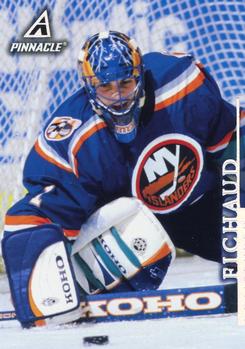 #66 Eric Fichaud - New York Islanders - 1997-98 Pinnacle Hockey