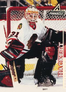 #72 Jeff Hackett - Chicago Blackhawks - 1997-98 Pinnacle Hockey