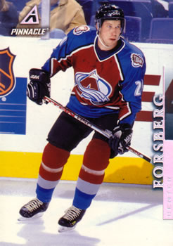 #73 Peter Forsberg - Colorado Avalanche - 1997-98 Pinnacle Hockey