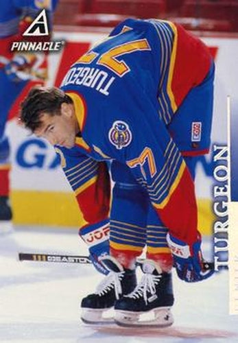 #75 Pierre Turgeon - St. Louis Blues - 1997-98 Pinnacle Hockey