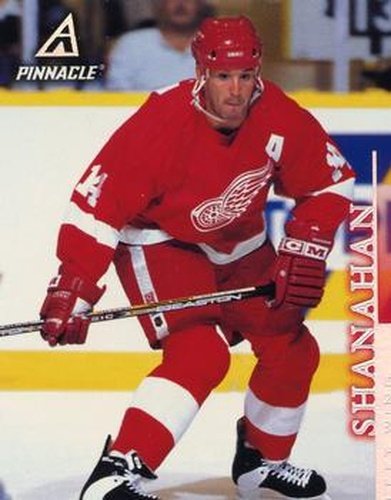 #80 Brendan Shanahan - Detroit Red Wings - 1997-98 Pinnacle Hockey