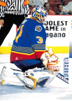#81 Grant Fuhr - St. Louis Blues - 1997-98 Pinnacle Hockey
