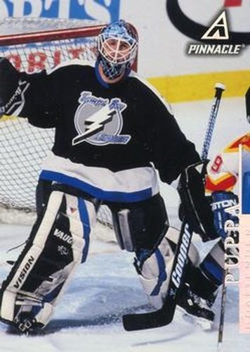 #84 Daren Puppa - Tampa Bay Lightning - 1997-98 Pinnacle Hockey