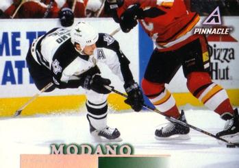 #91 Mike Modano - Dallas Stars - 1997-98 Pinnacle Hockey