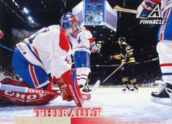#98 Jocelyn Thibault - Montreal Canadiens - 1997-98 Pinnacle Hockey