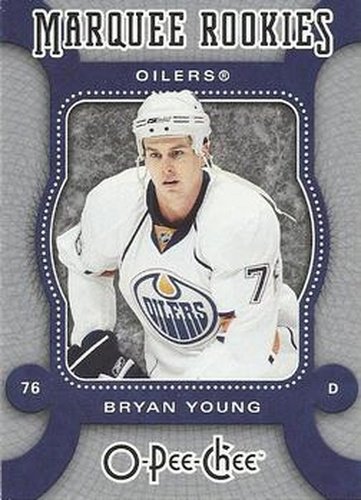 #544 Bryan Young - Edmonton Oilers - 2007-08 O-Pee-Chee Hockey