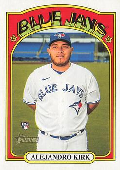 #544 Alejandro Kirk - Toronto Blue Jays - 2021 Topps Heritage Baseball
