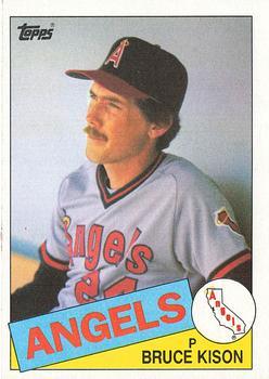 #544 Bruce Kison - California Angels - 1985 Topps Baseball