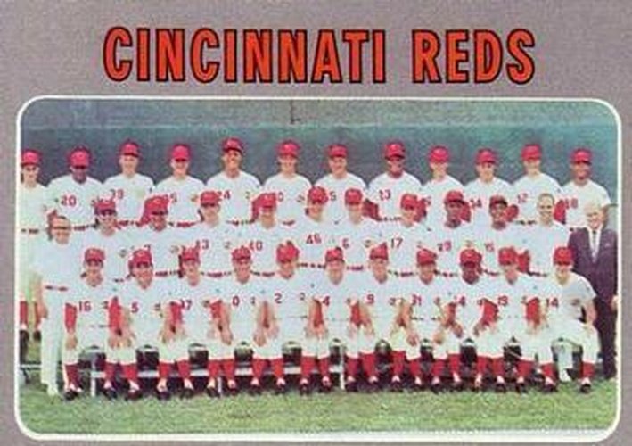 #544 Cincinnati Reds - Cincinnati Reds - 1970 Topps Baseball