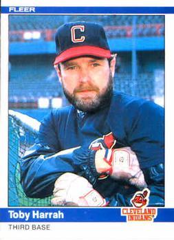 #544 Toby Harrah - Cleveland Indians - 1984 Fleer Baseball