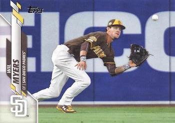 #544 Wil Myers - San Diego Padres - 2020 Topps Baseball
