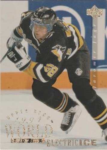 #544 Jaromir Jagr - Pittsburgh Penguins - 1994-95 Upper Deck Hockey - Electric Ice