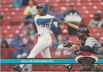 #545 Willie Randolph - Milwaukee Brewers - 1991 Stadium Club Baseball