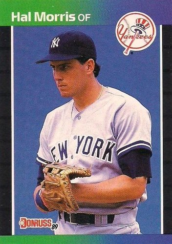 #545 Hal Morris - New York Yankees - 1989 Donruss Baseball