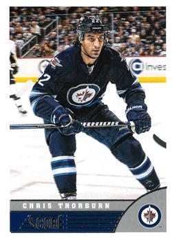 #545 Chris Thorburn - Winnipeg Jets - 2013-14 Score Hockey