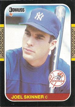 #545 Joel Skinner - New York Yankees - 1987 Donruss Baseball