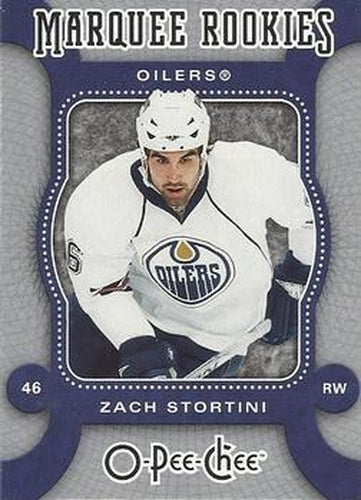 #545 Zach Stortini - Edmonton Oilers - 2007-08 O-Pee-Chee Hockey