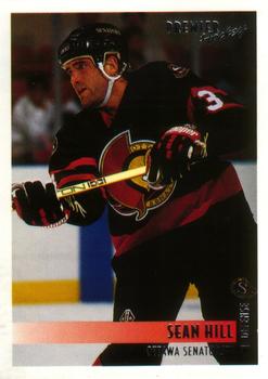 #545 Sean Hill - Ottawa Senators - 1994-95 O-Pee-Chee Premier Hockey