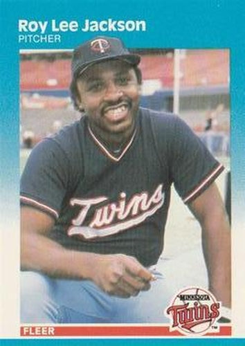 #545 Roy Lee Jackson - Minnesota Twins - 1987 Fleer Baseball