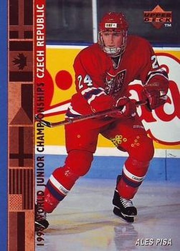 #545 Ales Pisa - Czech Republic - 1995-96 Upper Deck Hockey