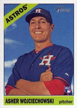 #545 Asher Wojciechowski - Houston Astros - 2015 Topps Heritage Baseball
