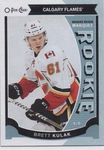 #545 Brett Kulak - Calgary Flames - 2015-16 O-Pee-Chee Hockey