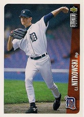 #545 C.J. Nitkowski - Detroit Tigers - 1996 Collector's Choice Baseball