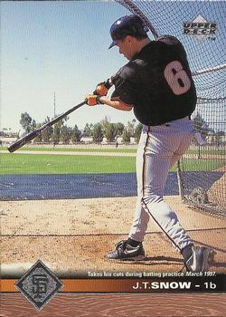#545 J.T. Snow - San Francisco Giants - 1997 Upper Deck Baseball