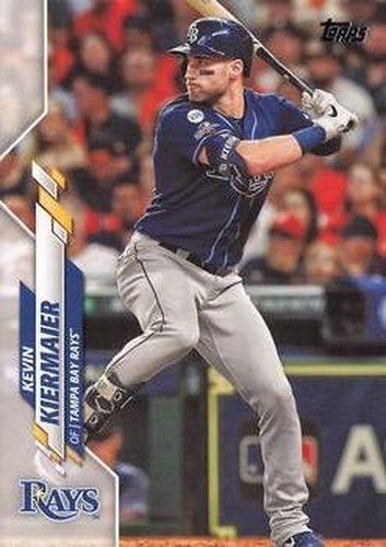 #545 Kevin Kiermaier - Tampa Bay Rays - 2020 Topps Baseball