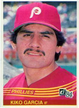 #545 Kiko Garcia - Philadelphia Phillies - 1984 Donruss Baseball