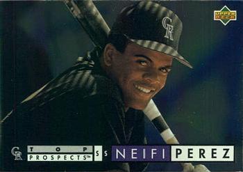 #545 Neifi Perez - Colorado Rockies - 1994 Upper Deck Baseball
