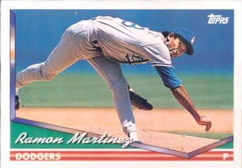 #545 Ramon Martinez - Los Angeles Dodgers - 1994 Topps Baseball