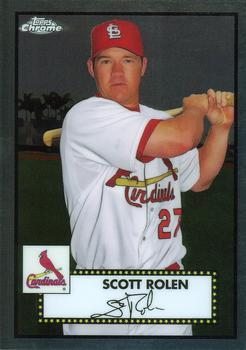 #545 Scott Rolen - St. Louis Cardinals - 2021 Topps Chrome Platinum Anniversary Baseball