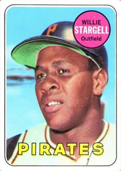 #545 Willie Stargell - Pittsburgh Pirates - 1969 Topps Baseball