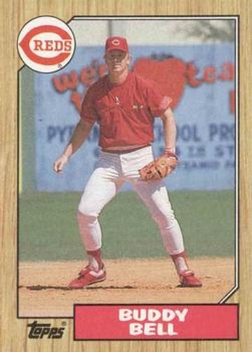 #545 Buddy Bell - Cincinnati Reds - 1987 Topps Baseball