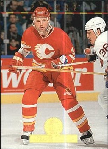 #545 Frank Musil - Calgary Flames - 1994-95 Leaf Hockey