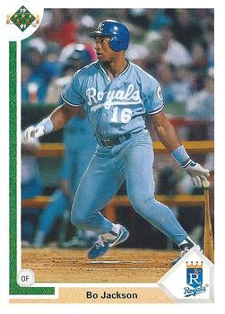 #545 Bo Jackson - Kansas City Royals - 1991 Upper Deck Baseball