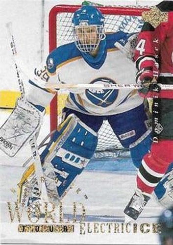 #545 Dominik Hasek - Buffalo Sabres - 1994-95 Upper Deck Hockey - Electric Ice